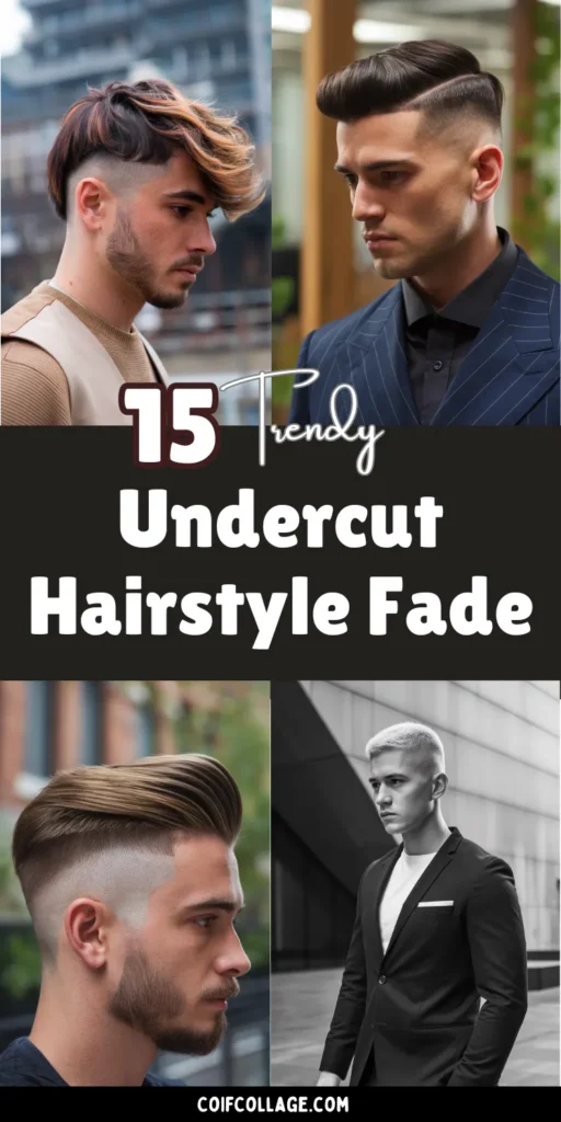 15 Trendy Undercut Hairstyle Men Fade Cuts That Dominate 2025