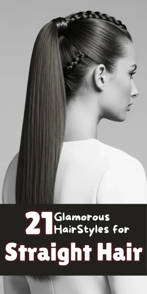 21 Glamorous Hairstyles for Straight Hair -That Showcase Its Natural Shine 1 20 Glamorous Hairstyles for Straight Hair That Showcase Its Natural Shine