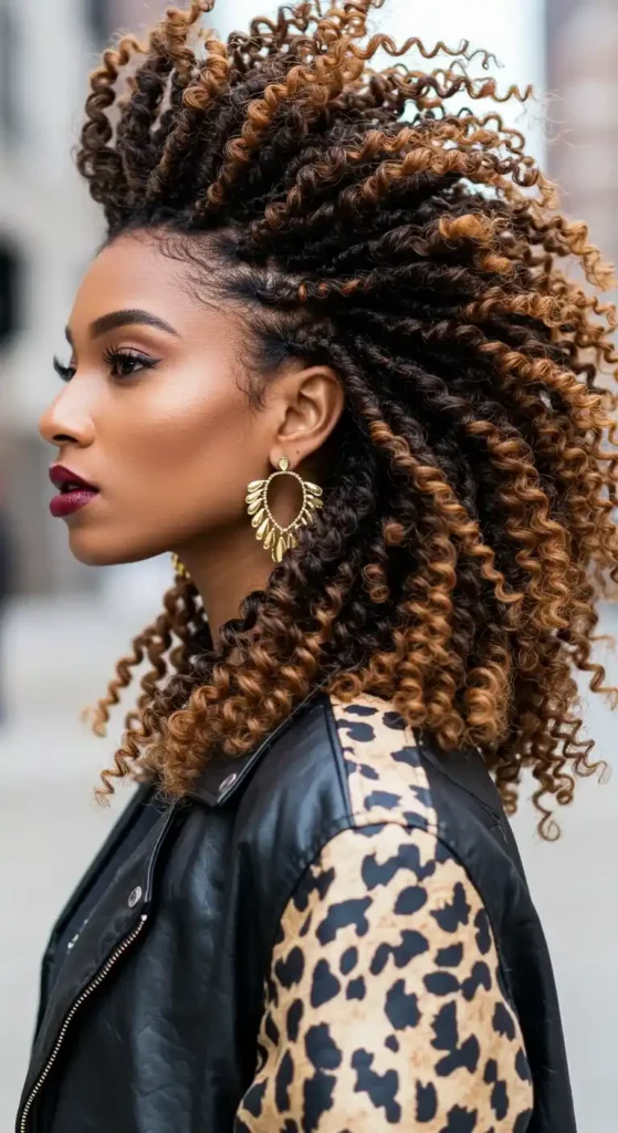 High-Volume Tousled Passion Twists