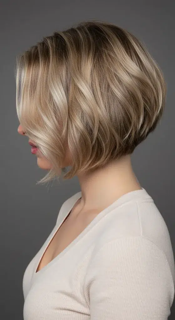 21 Glamorous Hairstyles for Straight Hair -That Showcase Its Natural Shine 9 Soft Textured Bob – Modern Elegance with Natural Volume