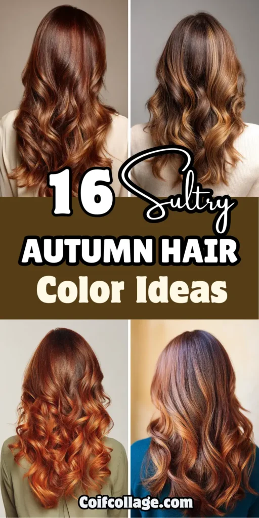 15 Sultry Autumn Hair Color Ideas for Brunettes: Spice Up Your Look