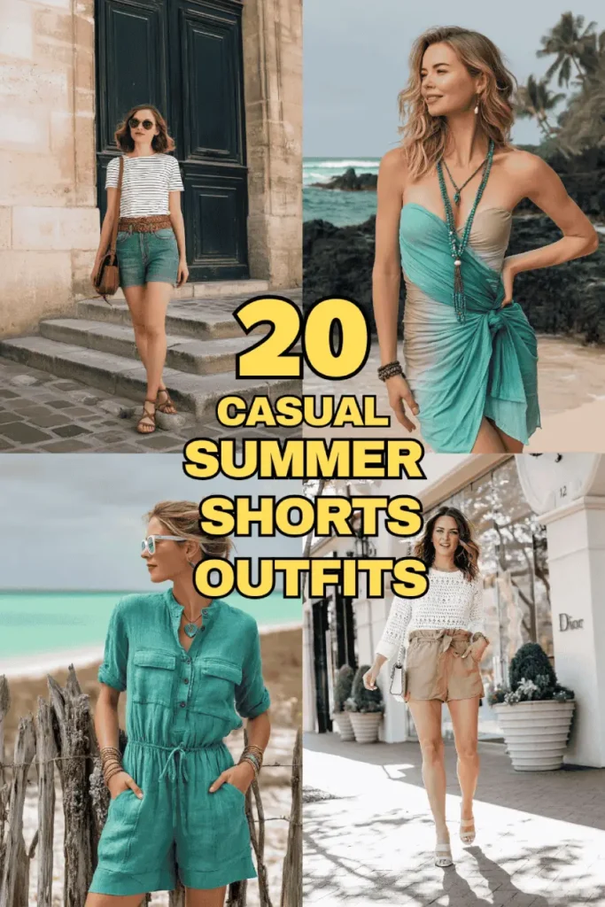 20 Casual Summer Shorts Outfits: Easygoing Looks You’ll Want to Wear All Season