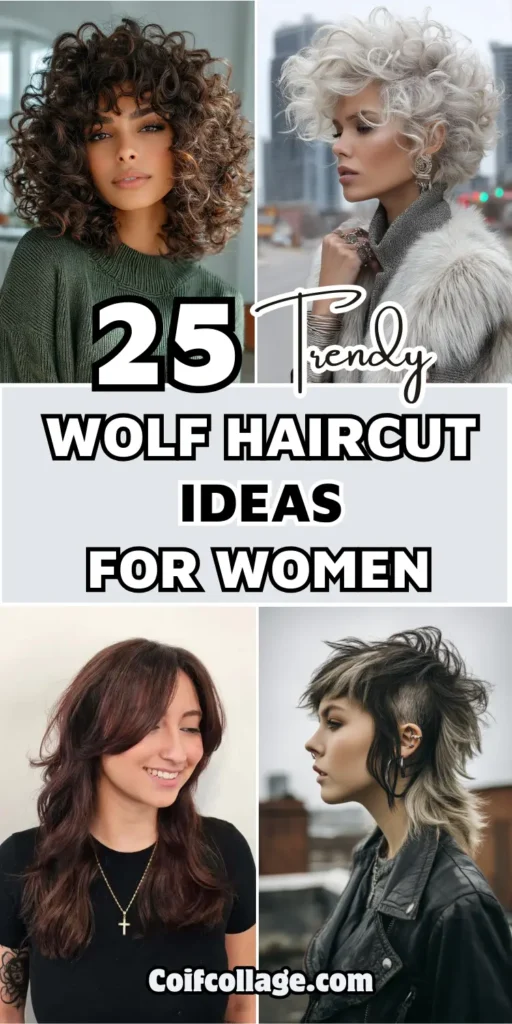 25 Trendy Wolf Haircut Ideas for Women: Chic Layers and Textures to Rock This Season 1 25 Trendy Wolf Haircut Ideas for Women: Chic Layers and Textures to Rock This Season
