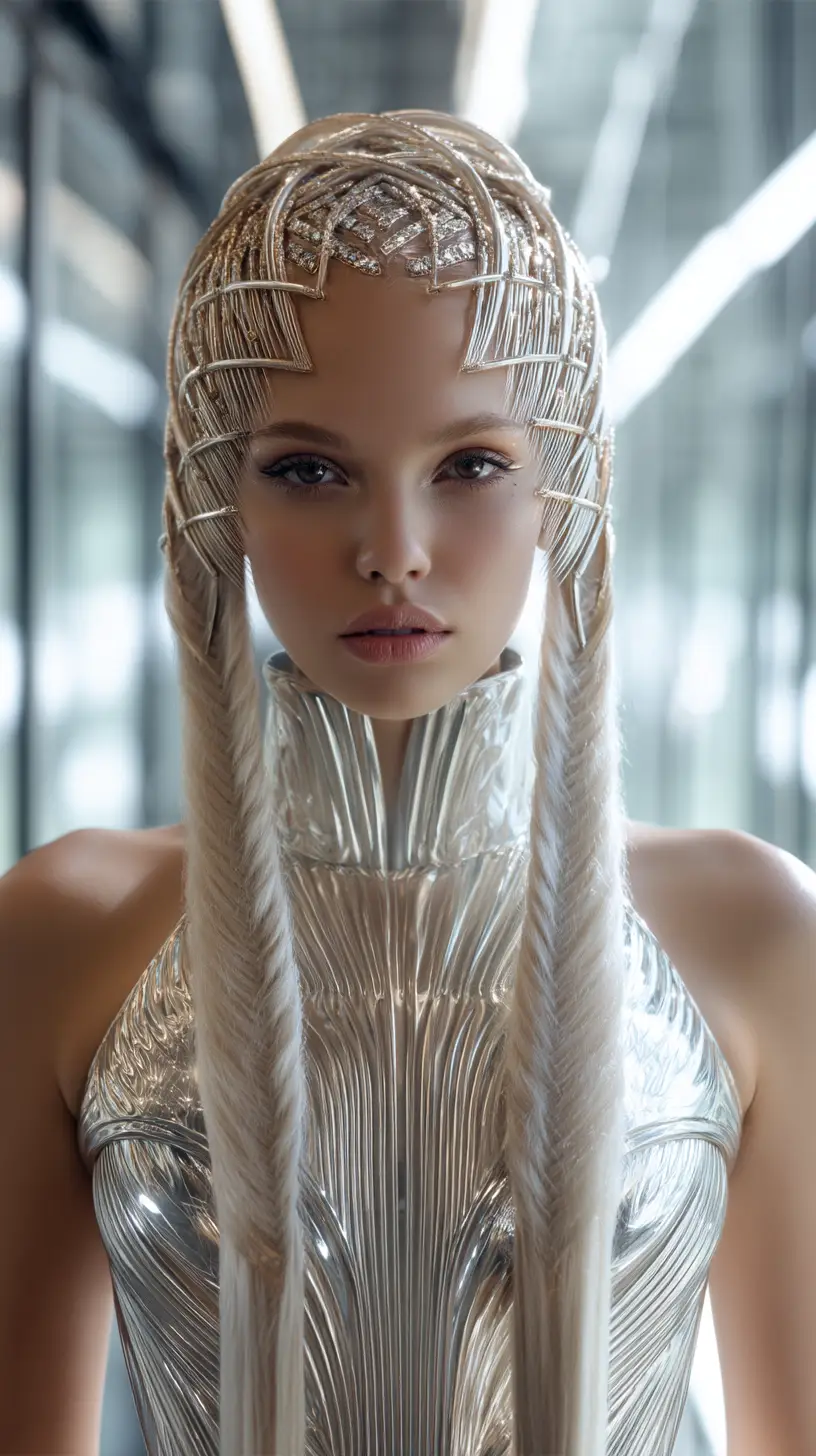 Galactic Platinum Weave with Precision Fishtails