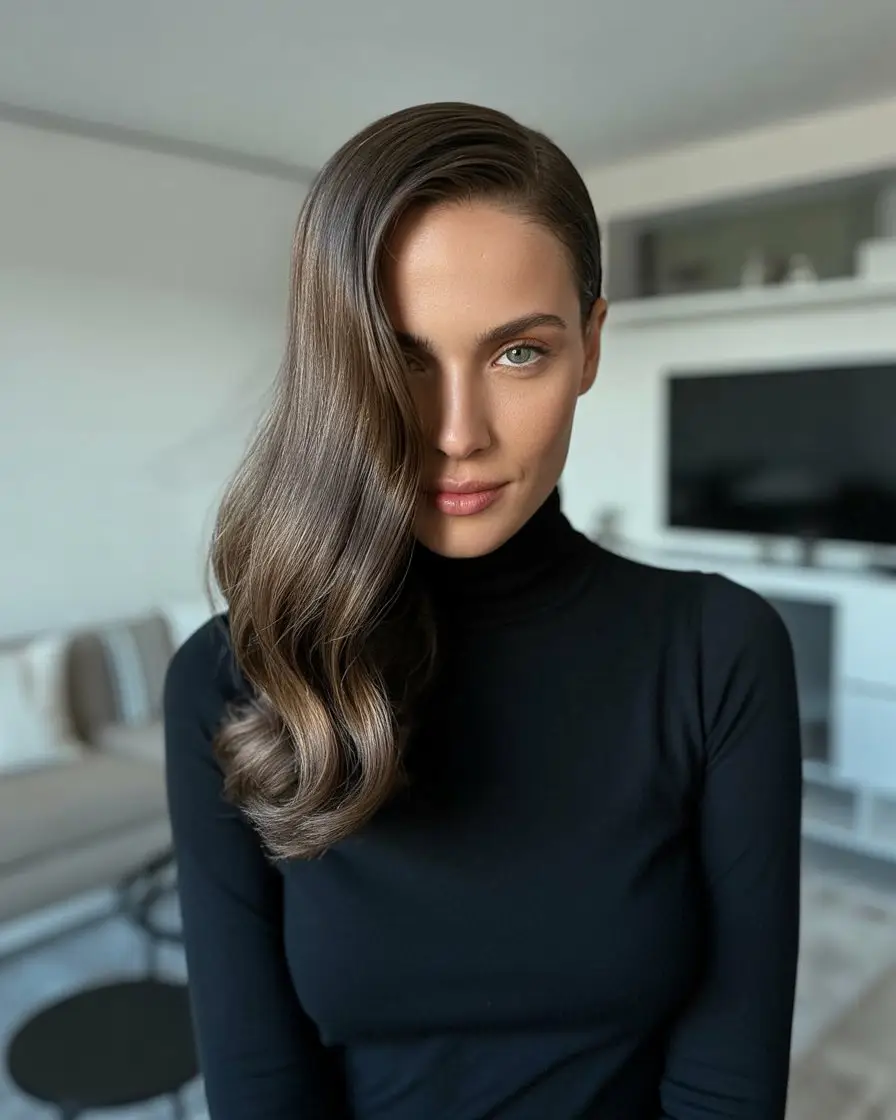 #10. Deep Side Part: The Simplest Trick to Reshape Your Face