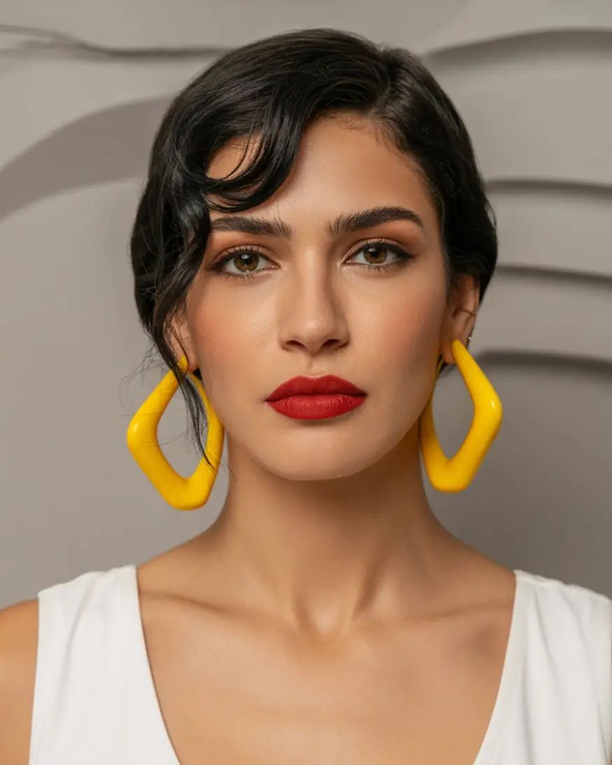 20 Timeless Salt & Pepper Hairstyles: Classic Styles with a Modern Twist 12 #11. Sculpted Waves with Smoky Salt & Pepper Finish