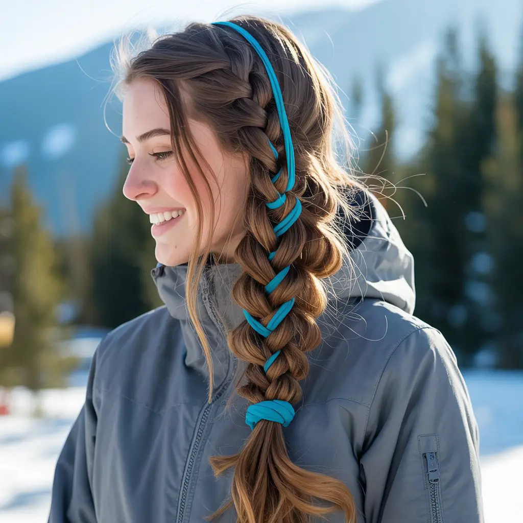 #13. The Snowproof Scarf Braid