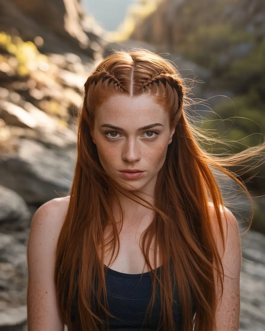 18 Fierce Braided Sporty Hairstyles: Power Looks for Active Days 15 #14. The Cross-Back Braid for Ultimate Security