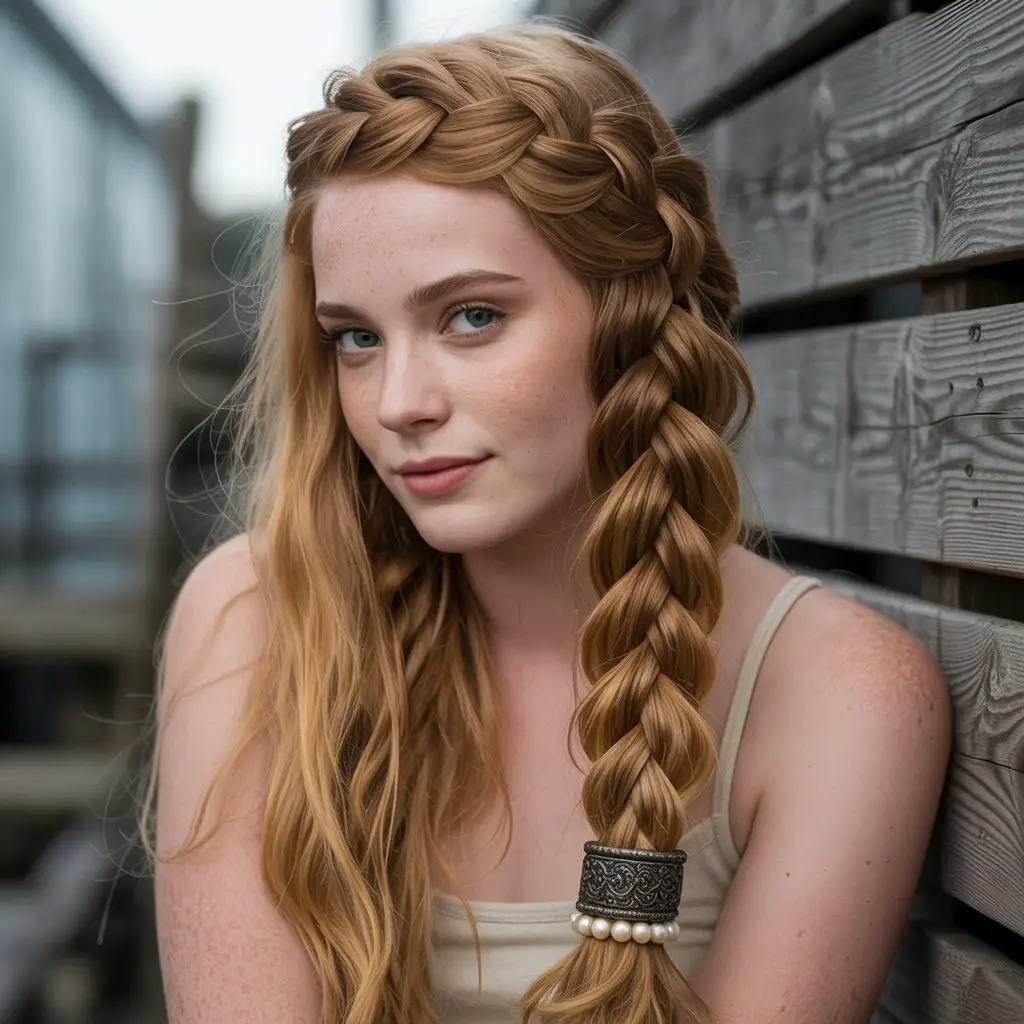#14. The Siren's Knotless Rope Braid