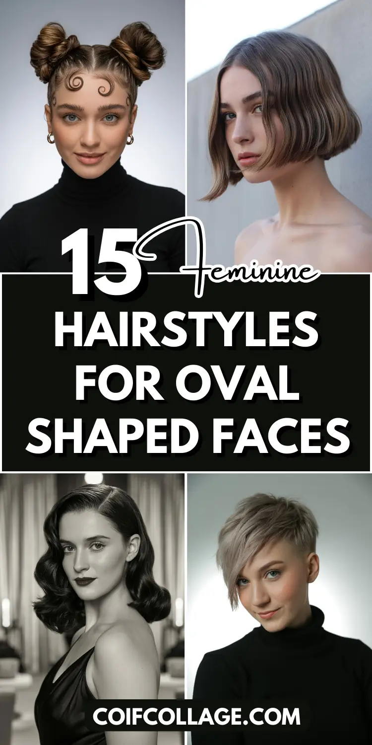 15 Feminine Hairstyles for Oval Shaped Faces: Soft, Chic Ideas for Everyday Beauty
