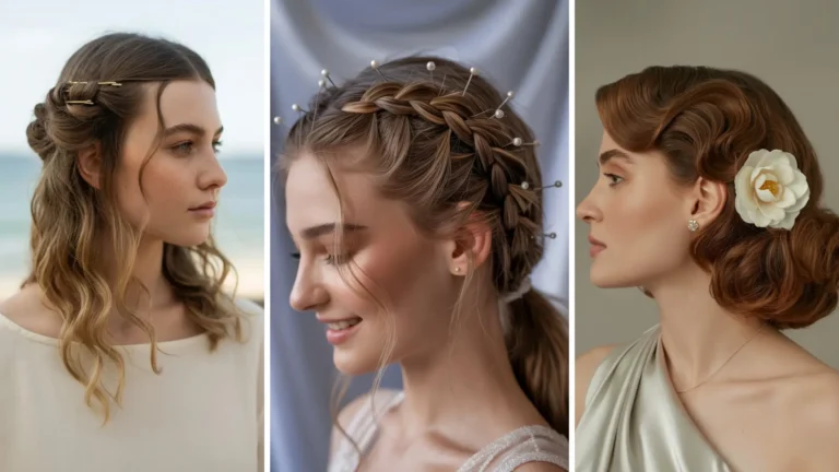 15 Timeless Medium-Length Bridal Hairstyles: Classic and Chic Ideas for Every Bride 20 15 Timeless Medium-Length Bridal Hairstyles: Classic and Chic Ideas for Every Bride