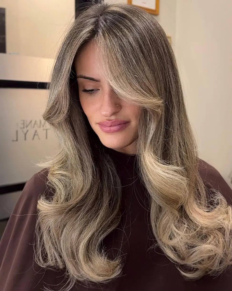 #15. Cool Mushroom Blonde with Frosted Ends