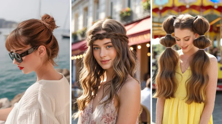 17 Stylish Vacation Hairstyles: Chic and Easy Options for Getaways