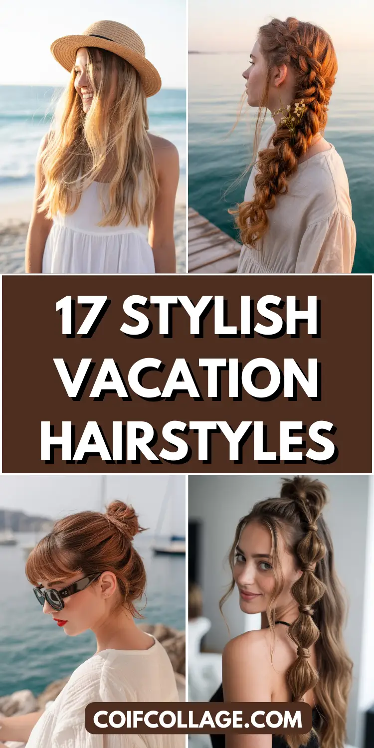 17 Stylish Vacation Hairstyles: Chic and Easy Options for Getaways 1 17 Stylish Vacation Hairstyles: Chic and Easy Options for Getaways