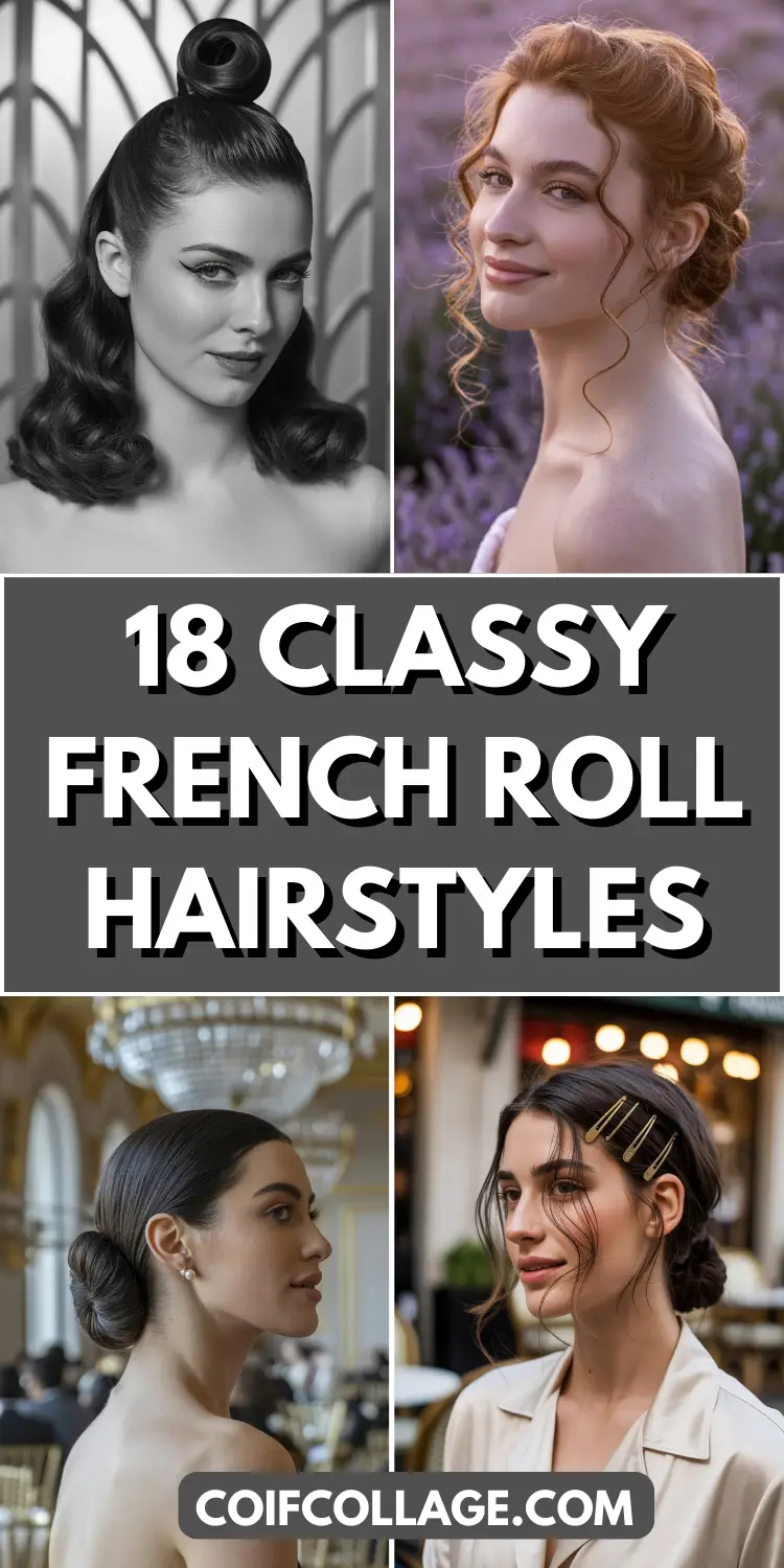 18 Classy French Roll Hairstyles: Sleek Styles That Elevate Any Outfit 1 18 Classy French Roll Hairstyles: Sleek Styles That Elevate Any Outfit