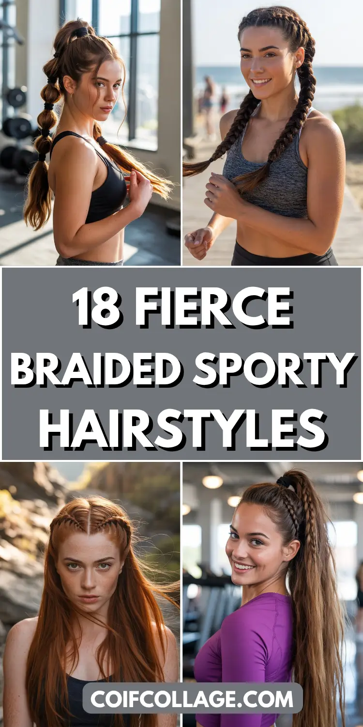 18 Fierce Braided Sporty Hairstyles: Power Looks for Active Days 1 18 Fierce Braided Sporty Hairstyles: Power Looks for Active Days
