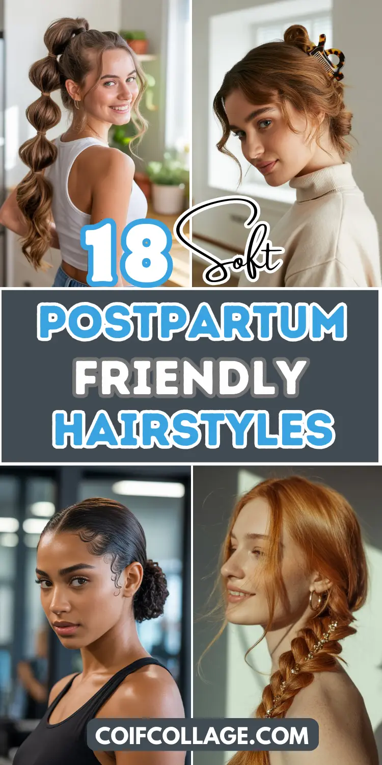 18 Soft Postpartum-Friendly Hairstyles: Gentle Styles That Embrace the Journey of New Motherhood 1 18 Soft Postpartum-Friendly Hairstyles: Gentle Styles That Embrace the Journey of New Motherhood
