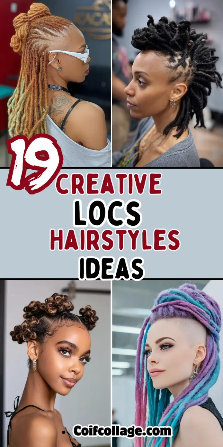 19 Creative Locs Hairstyles: Statement-Making Styles to Try Now 1 19 Creative Locs Hairstyles: Statement-Making Styles to Try Now