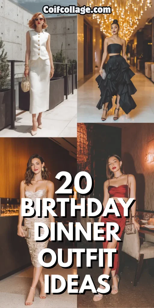 20 Fresh Birthday Dinner Outfit Ideas: Modern Pieces That Feel Just Right