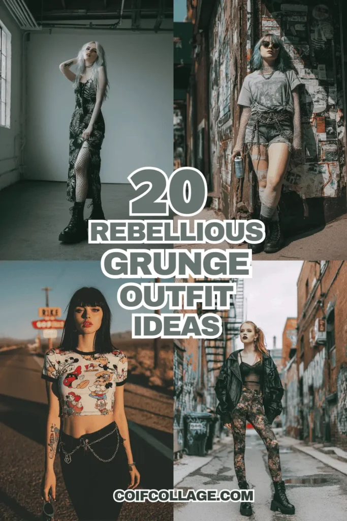 20 Rebellious Grunge Outfit Ideas: Gritty Styles That Stand Out