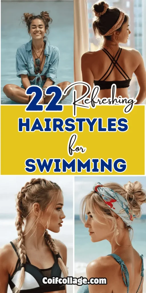 22 Refreshing Hairstyles for Swimming: Stylish Looks That Stay Put in the Water 1 22 Refreshing Hairstyles for Swimming: Stylish Looks That Stay Put in the Water