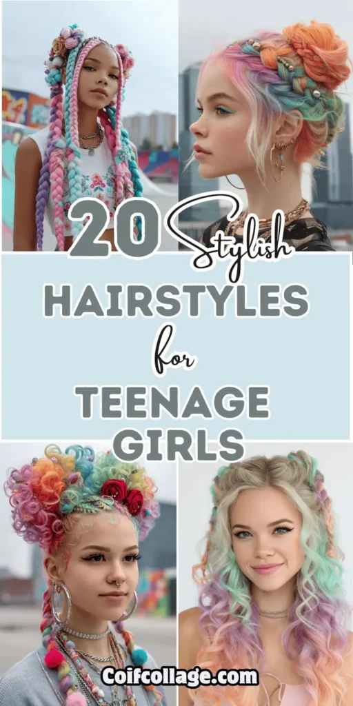 20 Stylish Hairstyles for Teenage Girls: Everyday Hair Inspo for School and Beyond 1 20 Stylish Hairstyles for Teenage Girls: Everyday Hair Inspo for School and Beyond