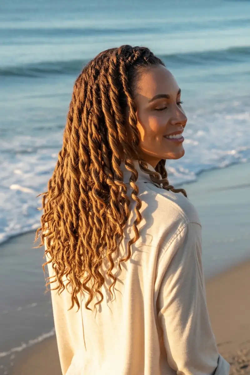 #20. Water Wave Twists for Beachy Texture