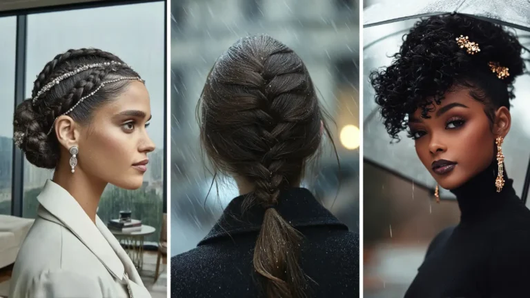21 Sleek Rainy-Day Hairstyles: Easy Ways to Tame the Frizz 18 21 Sleek Rainy-Day Hairstyles: Easy Ways to Tame the Frizz