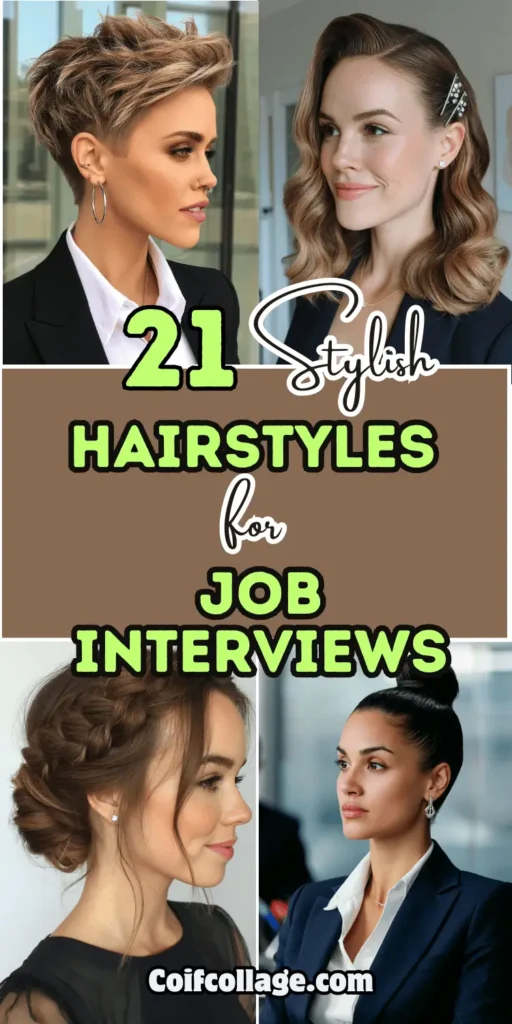 21 Stylish Hairstyles for Job Interviews: Sharp and Modern Looks to Stand Out 1 21 Stylish Hairstyles for Job Interviews: Sharp and Modern Looks to Stand Out