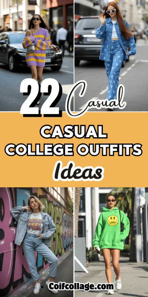 22 Cute Casual College Outfits Every Student Will Want to Copy