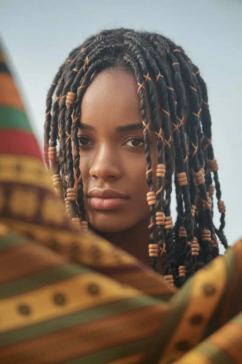 #23. Tribal-Inspired Twist Patterns