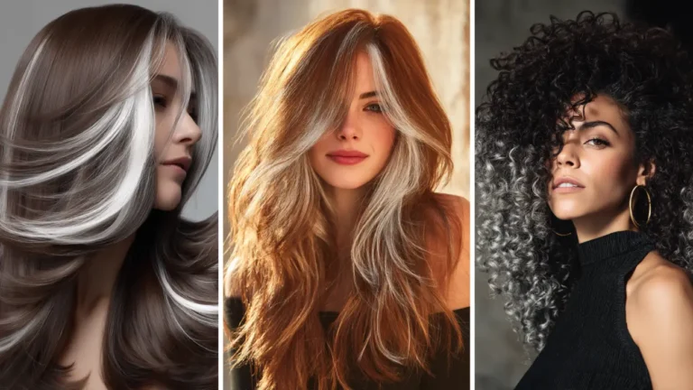 24 Striking Brown Hair with Silver Highlights Ideas: Sophisticated Looks to Refresh Your Style 23 24 Striking Brown Hair with Silver Highlights Ideas: Sophisticated Looks to Refresh Your Style