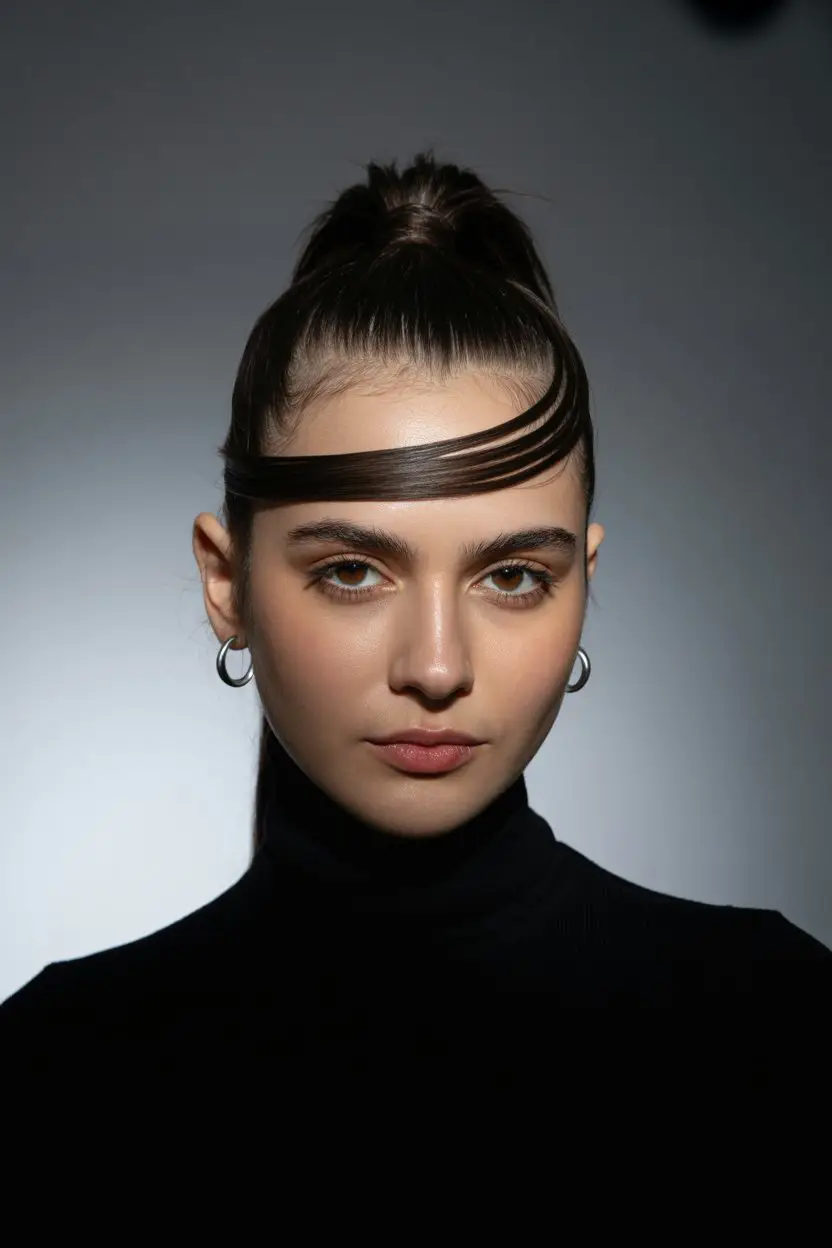 19 Polished Office Hairstyles: Sleek Looks That Mean Business 4 #3. Sleek High Ponytail