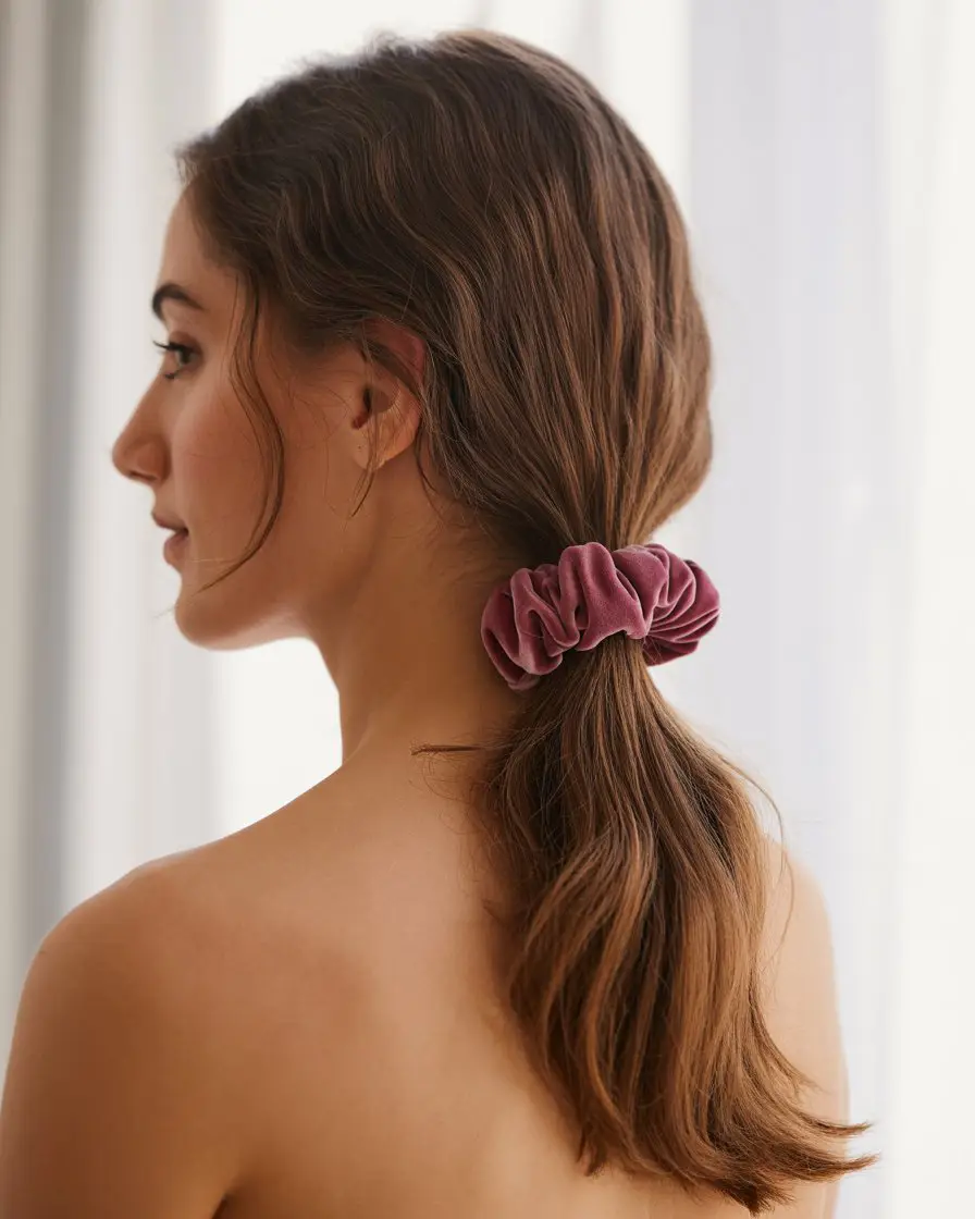 18 Soft Postpartum-Friendly Hairstyles: Gentle Styles That Embrace the Journey of New Motherhood 4 #3. The Low Ponytail with a Twist