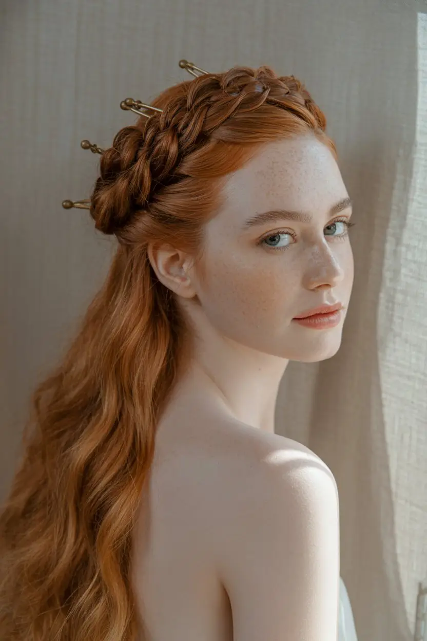 18 Classy French Roll Hairstyles: Sleek Styles That Elevate Any Outfit 5 #4. Braided French Roll: Intricate and Eye-Catching