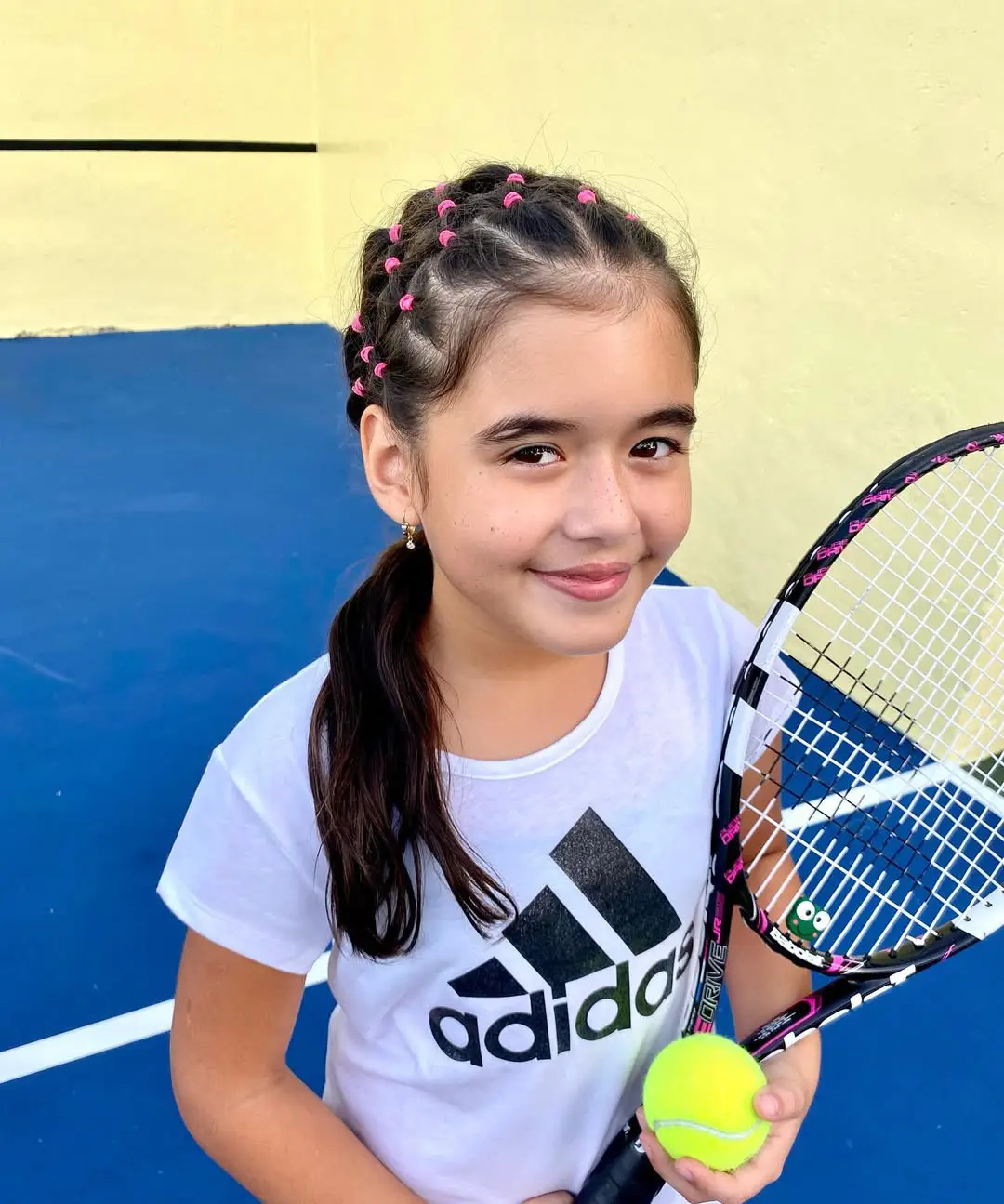 Bubble Rubber Band Rows with Side Ponytail