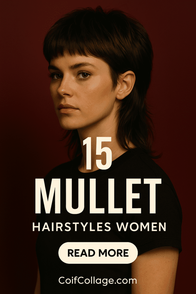 15 Mullet Hairstyles Pin