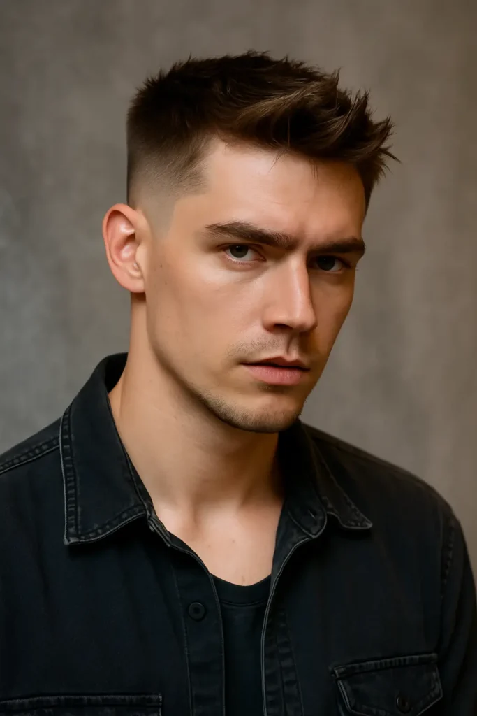 7. Tapered Crop Mullet-Inspired Cut