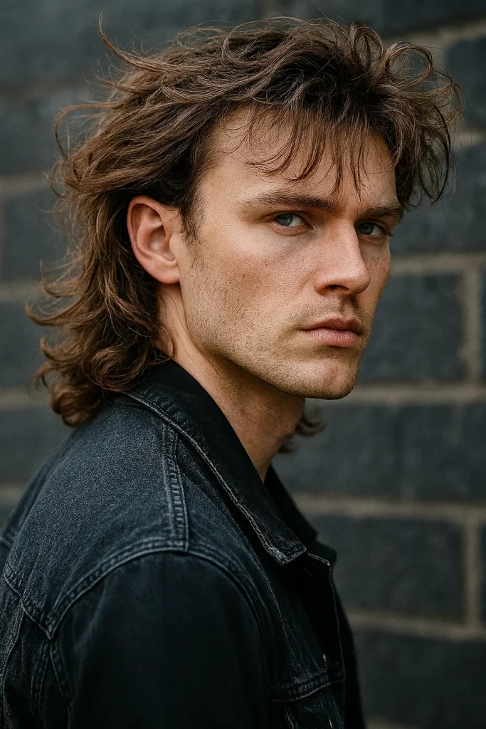 10. Shaggy Mullet with Rock Vibes