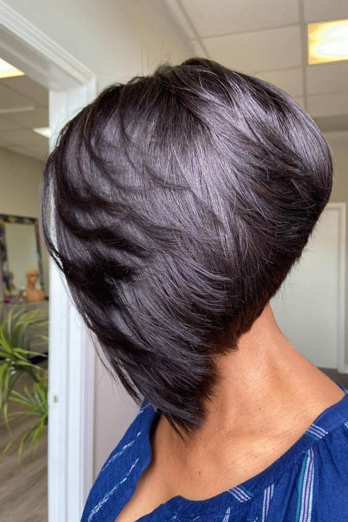 12. Stacked Inverted Bob