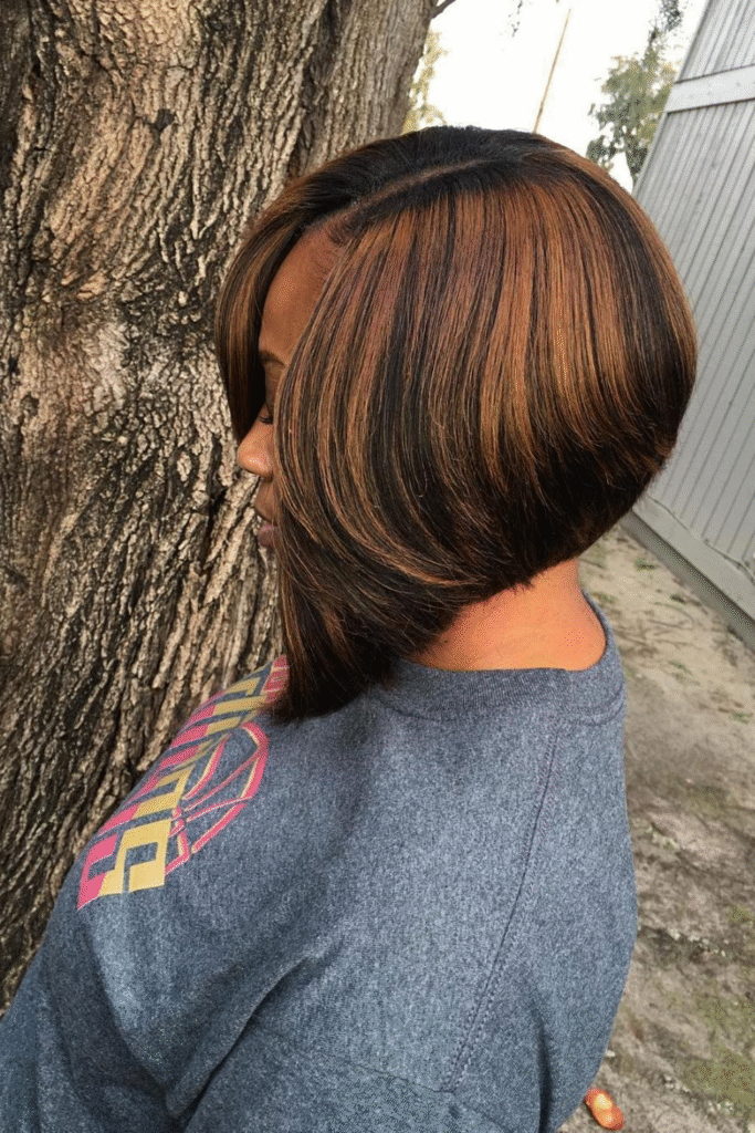 13. Chocolate Layered Bob